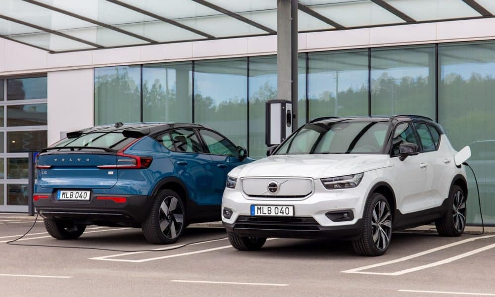 Nouveau Volvo XC40 Recharge Autonomie et vitesse de charge améliorées