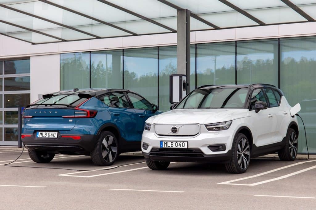 Nouveau Volvo XC40 Recharge Autonomie et vitesse de charge améliorées