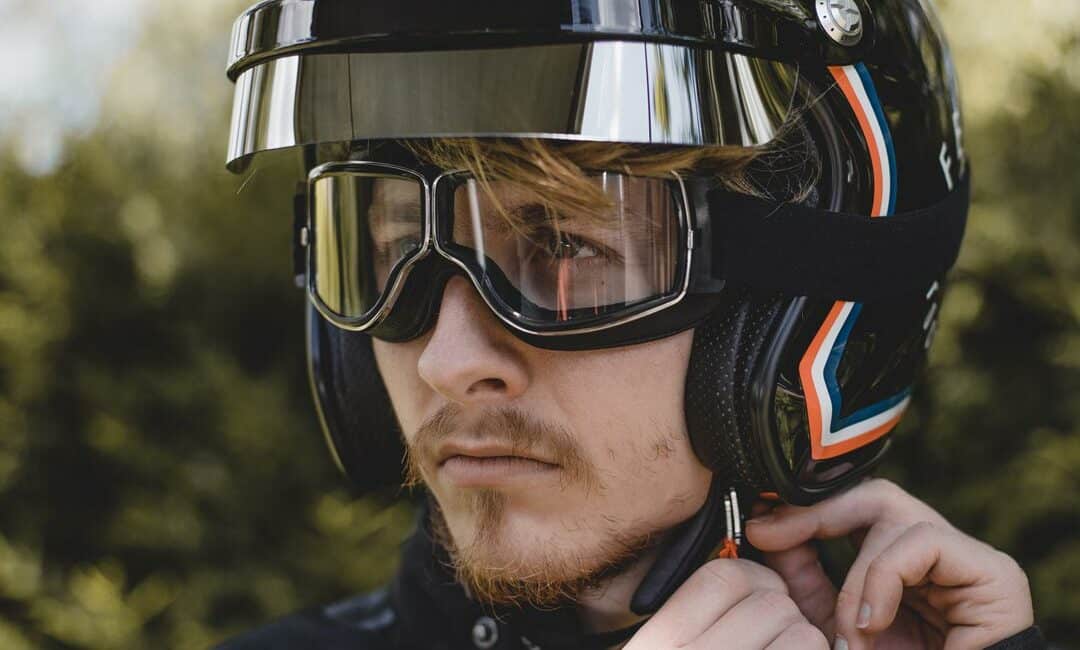 Lunettes De Moto Keenso - Protection Vent, Poussière, UV - Verres Durcis Anti-rayures - Bandeau Réglable