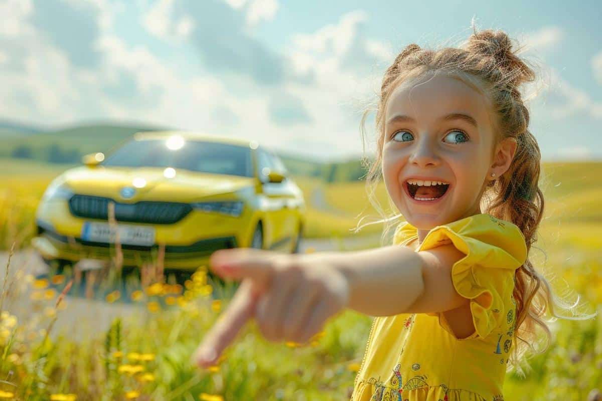 Que dit la petite fille dans la pub Skoda Fabia ? Découvrez la réponse ici