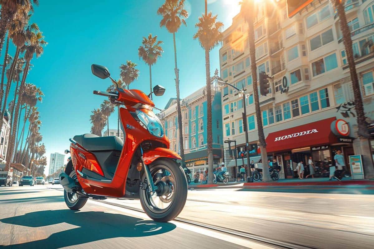 Découvrez le scooter Honda Beat : performances, design et confort au rendez-vous !