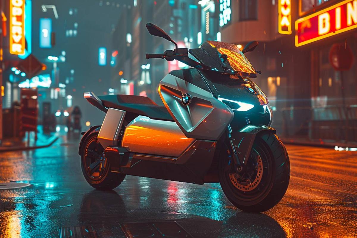 BMW présente son nouveau scooter électrique : performance et design futuriste 