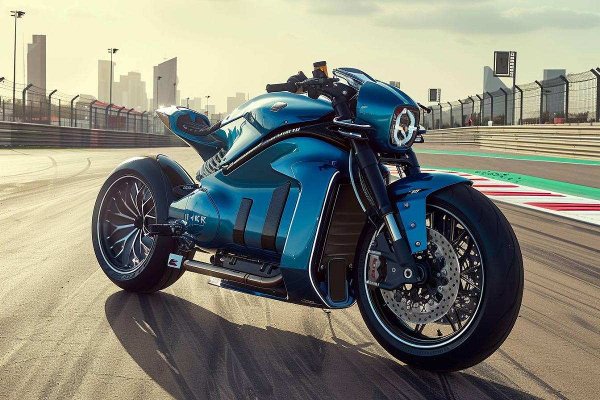 H-KER : première moto électrique de vitesse et de course révolutionnaire en E