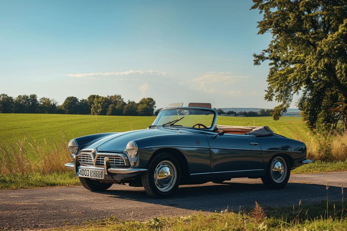 Peugeot 403 convertible : le charme intemporel d'une voiture française de collection à vendre