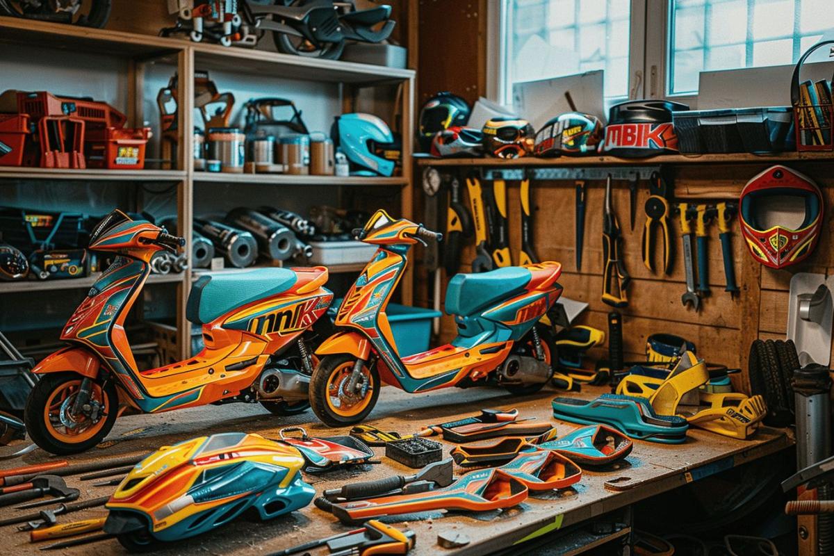 Pièces détachées et carénages pour scooter stunt mbk 50cc : vente d'occasion