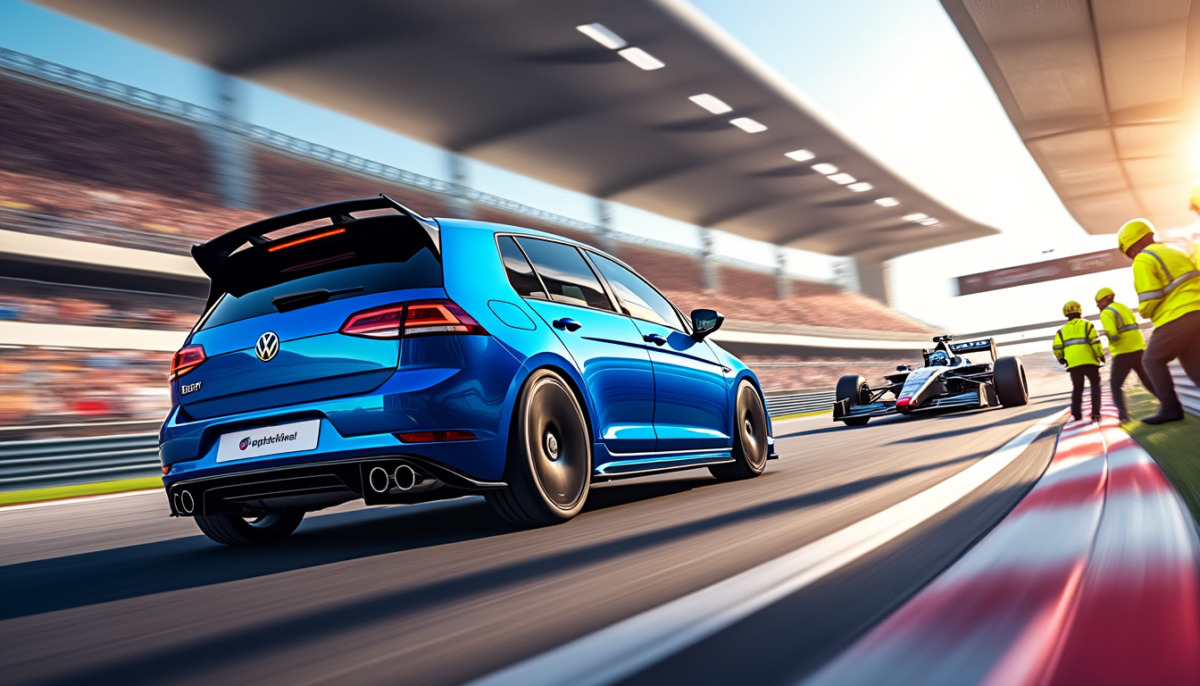 explorez les performances exceptionnelles de la golf 7 r sur circuit. découvrez