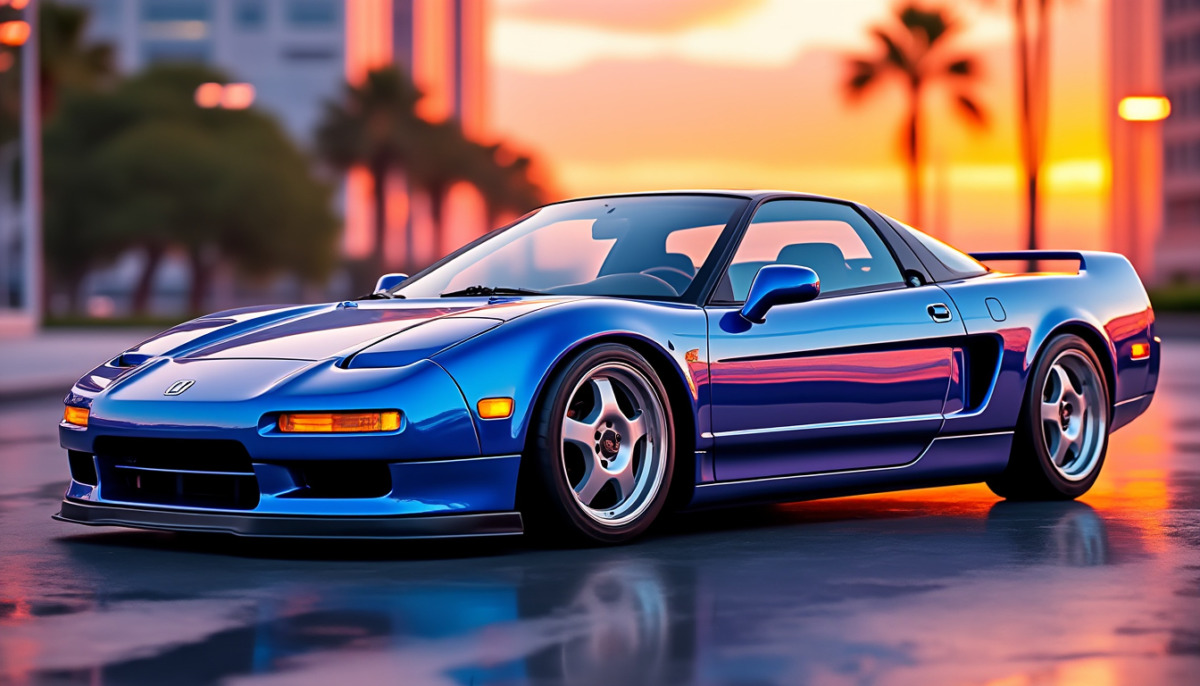 découvrez la honda nsx, un chef-d'œuvre de performance et d'ingénierie automo
