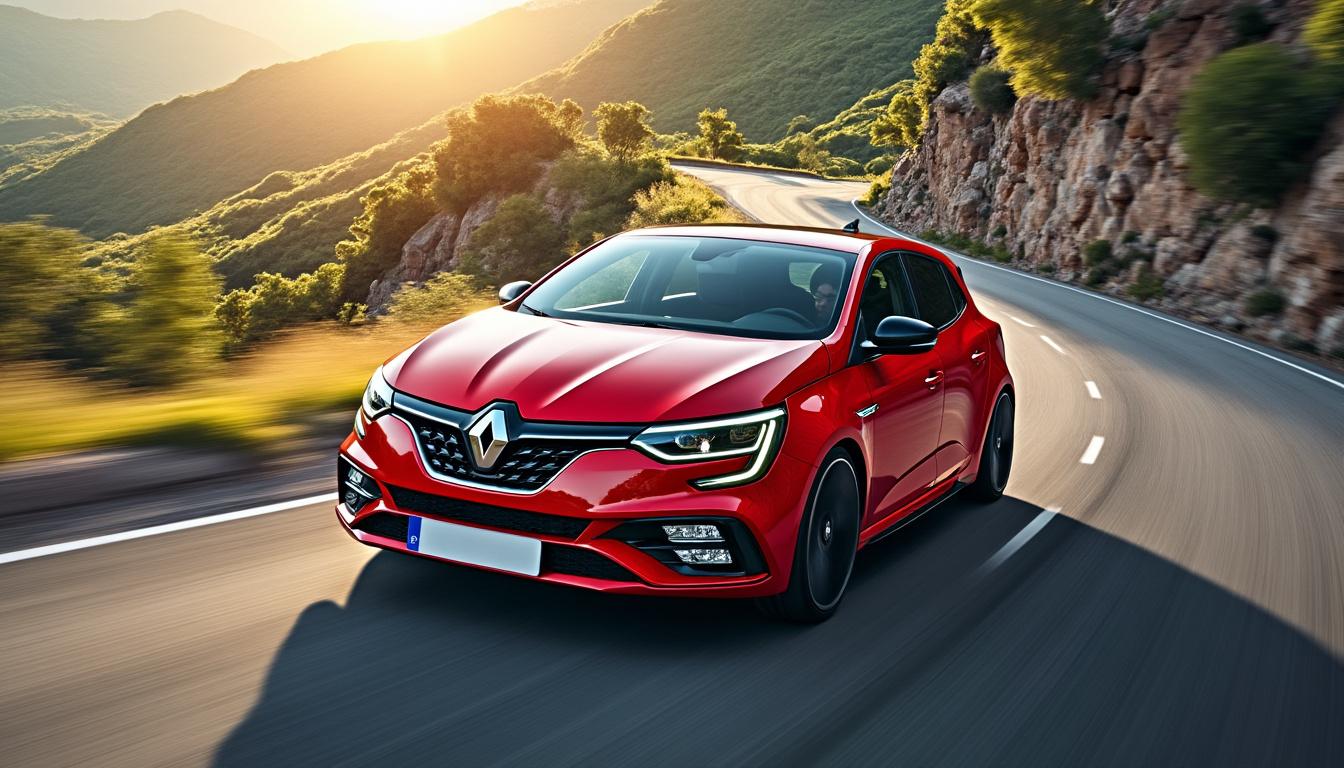 découvrez la megane 4 rs, alliant performance exceptionnelle et design élégan