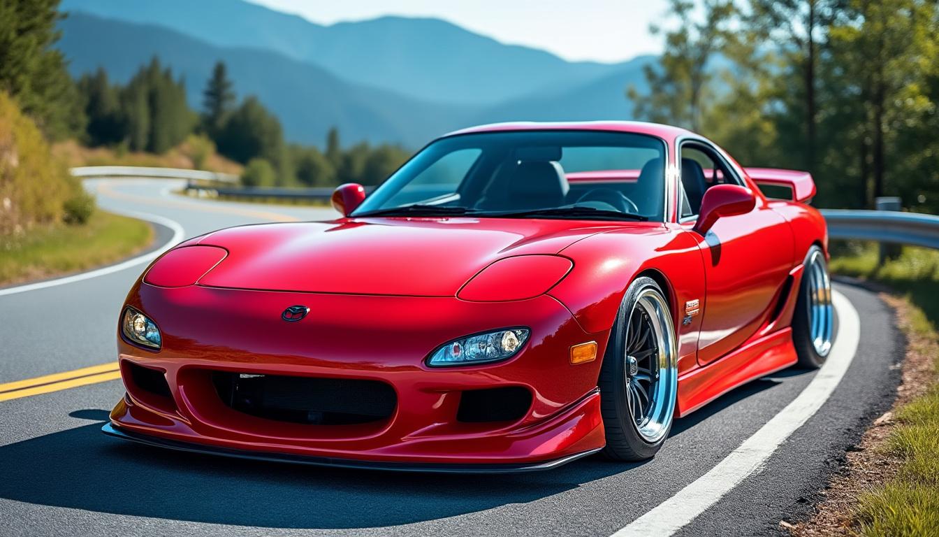 plongez dans l'univers du mazda rx 7, l'emblème des voitures de sport japonaise