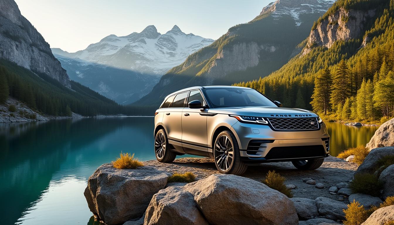découvrez le range rover velar, un véhicule qui allie design élégant et perf