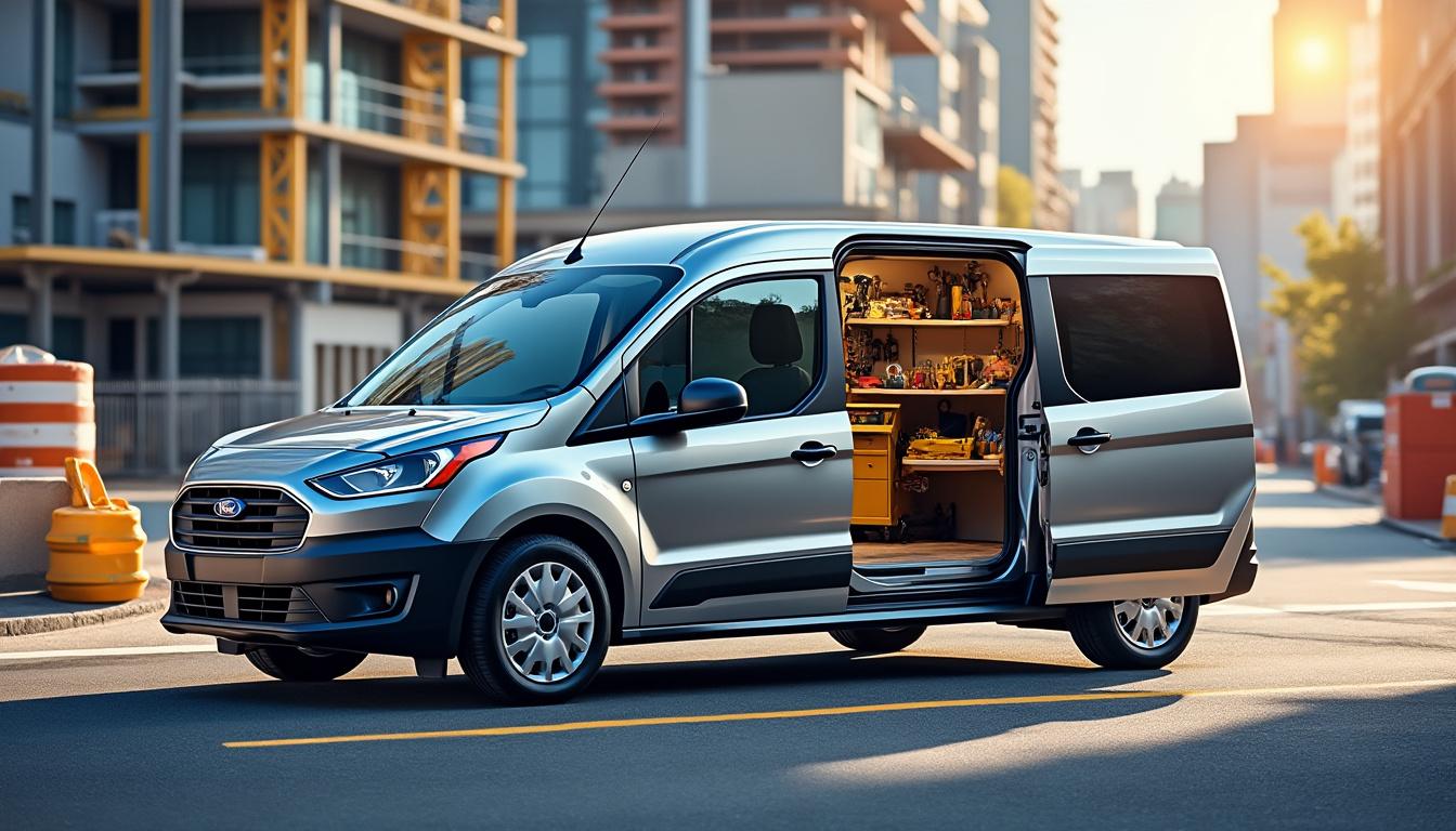 découvrez le ford transit connect, le fourgon idéal pour les professionnels. p
