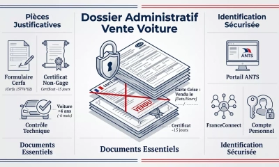 Préparation du dossier vente voiture ANTS